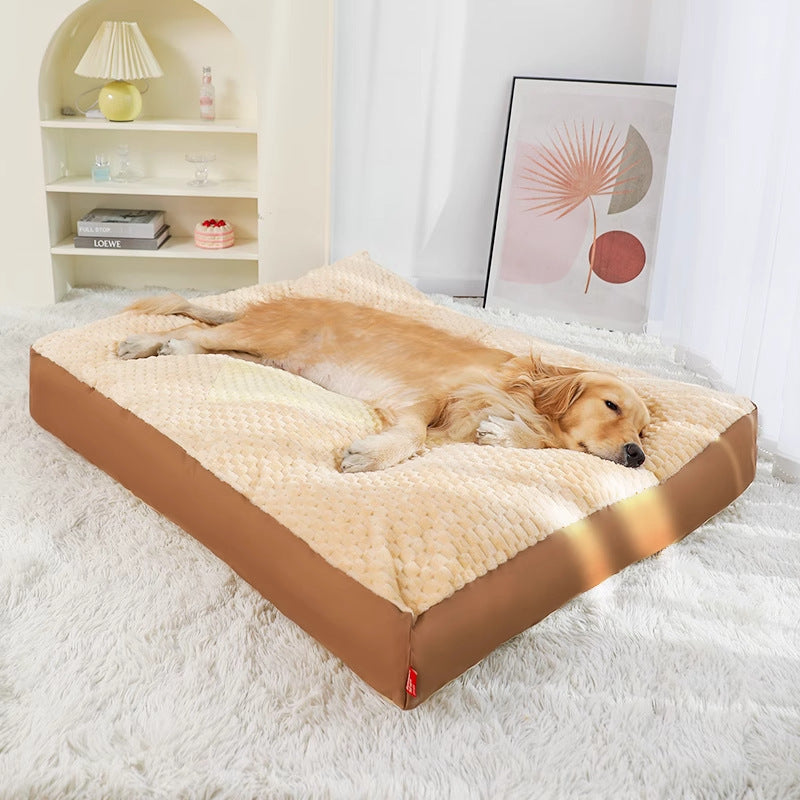 Bequeme Plüsch Hundebett