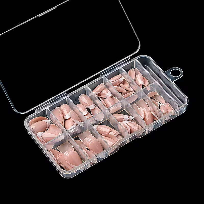 French Tip Nagelkunst Set Brehn