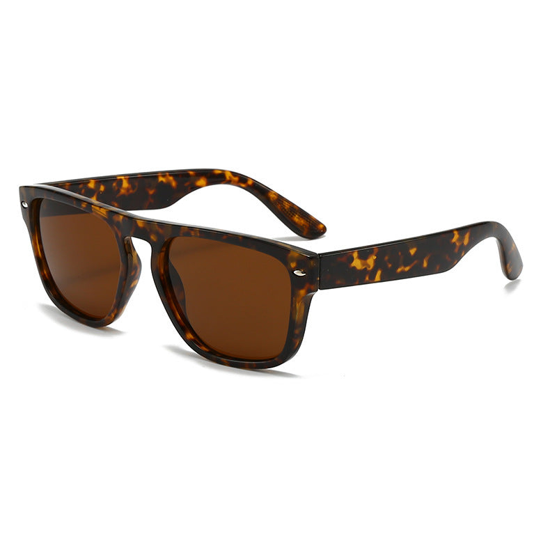 Damen Klassische Sonnenbrille im modischen rechteckigen Design Brehn