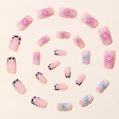 Dekoratives Floral Acryl Nagelkunst Set Brehn