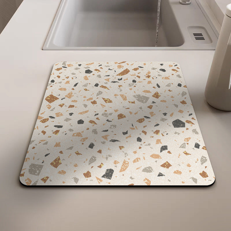 Künstlerische Terrazzo-Muster Küchenmatte Brehn