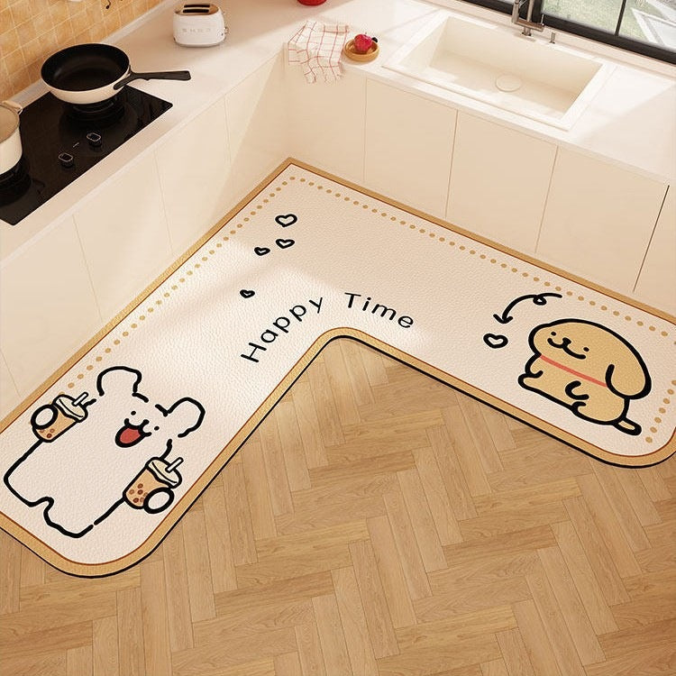 Adorable Küche Anti-Rutsch Matte
