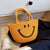 Damen Handtasche mit fröhlichem Smiley-Motiv Brehn