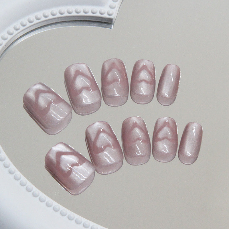 Herz-verzierte Gradient-Nagelkunst-Kit Brehn