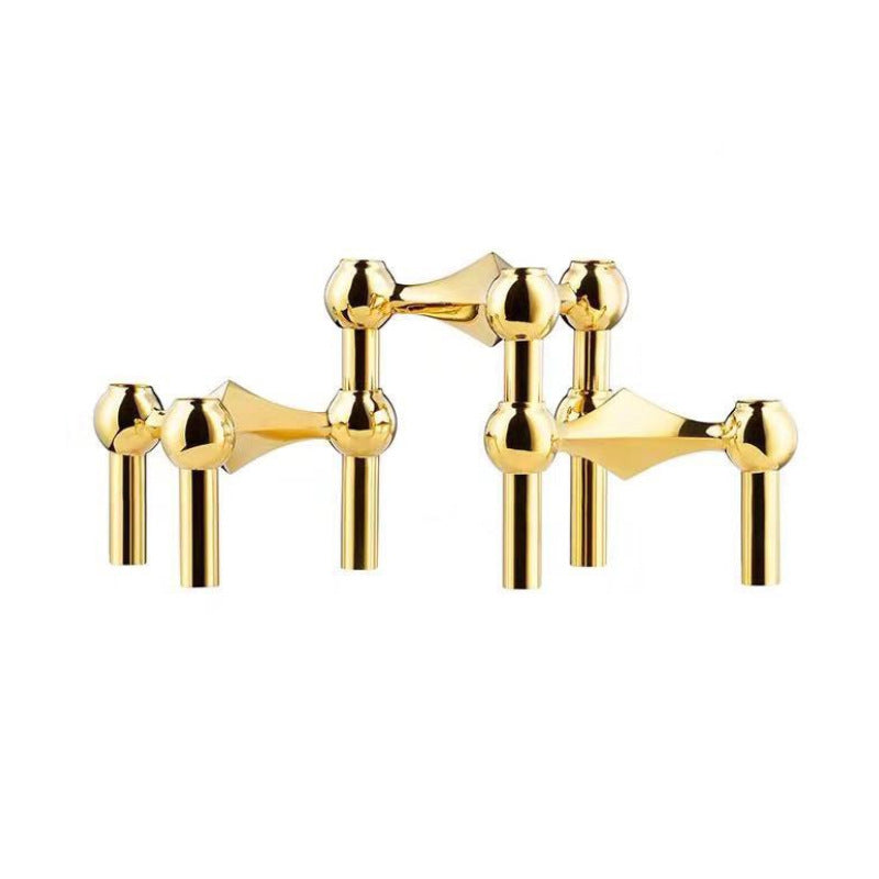 Dekorative goldene Skulptur