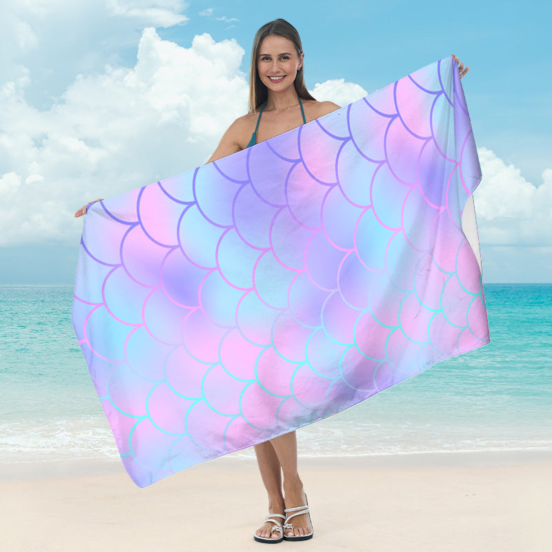 Strandtuch mit tropischem Blattdesign Brehn