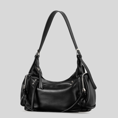 Mehrfächige lässige Hobo-Tasche