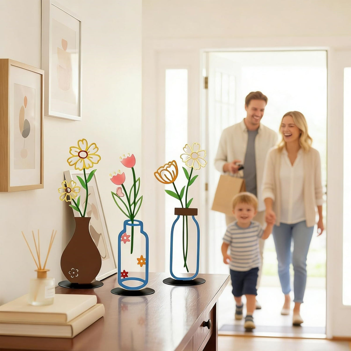 Dekorative Blumen vase Brehn