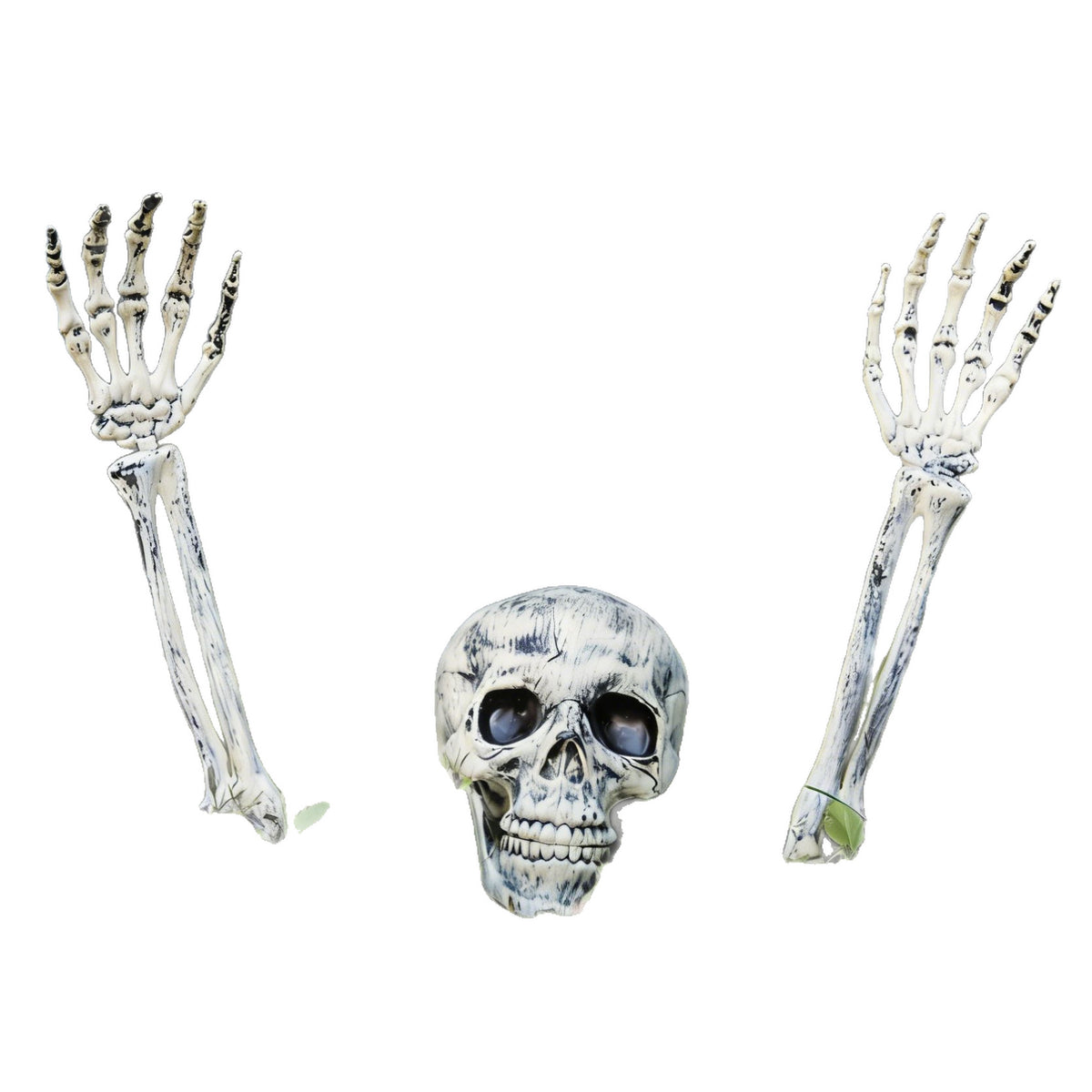 Gruselige Skelettgartenstecker