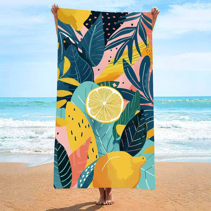 Damen Strandtuch mit kreativem Golfthema Brehn