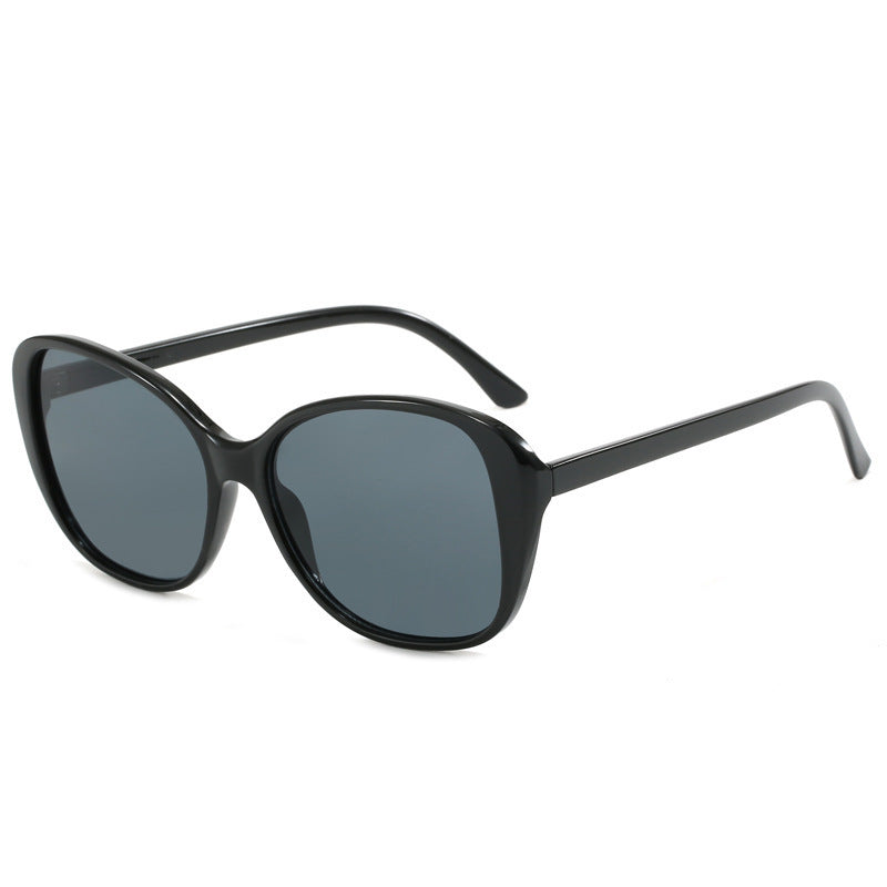 Damen Vintage Sonnenbrille mit einzigartigem, breitem Rahmen Brehn