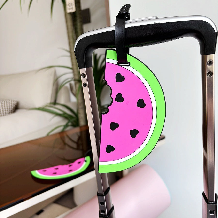 Wassermelonenstück Gepäckanhänger Brehn