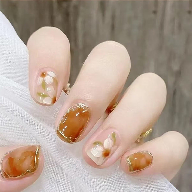 Floral Artistry Press-On Nagelset
