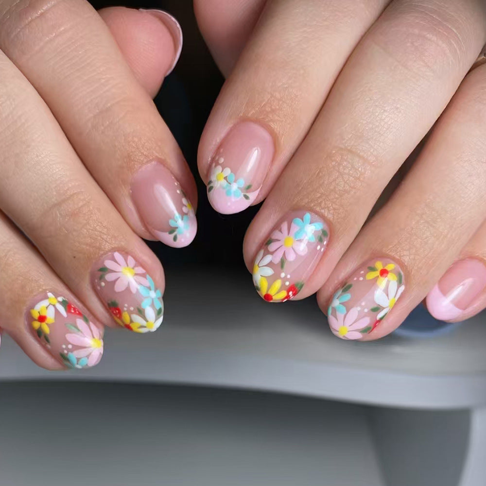 Floral Design Gel Nagelkunst Set Brehn