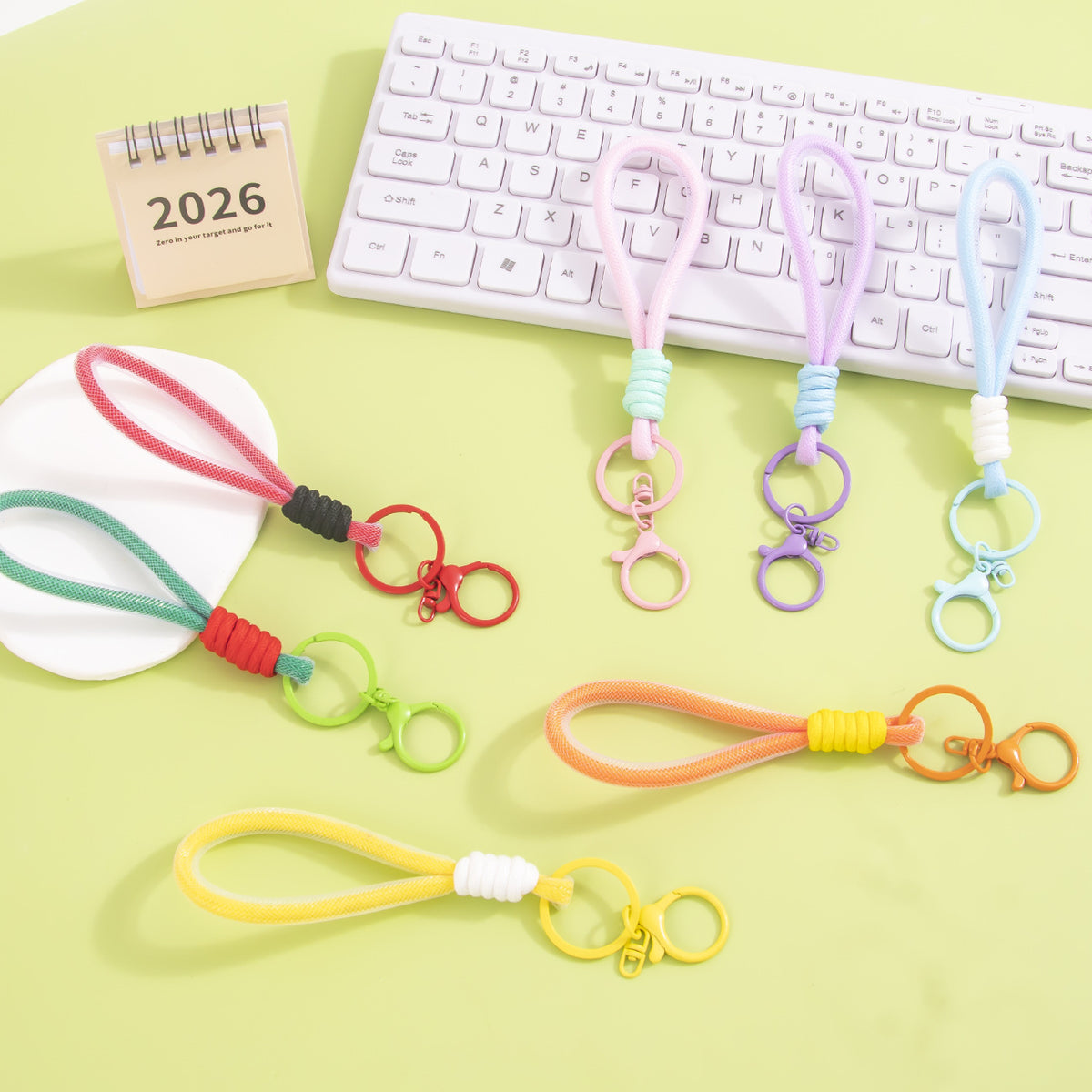 Stylischer Paracord Clip Schlüsselanhänger Brehn