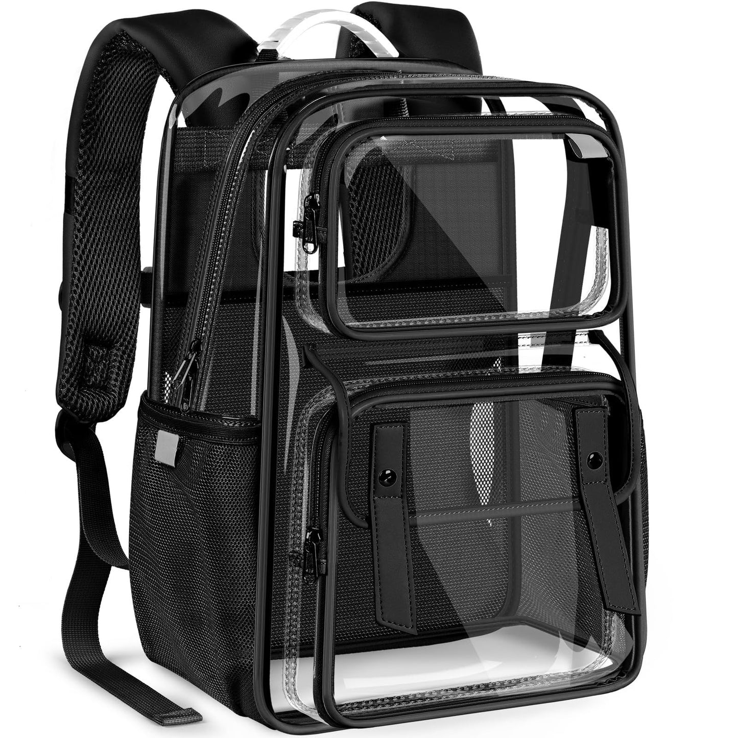 Unisex durchsichtiger Rucksack mit mehreren Fächern und atmungsaktivem Design Brehn