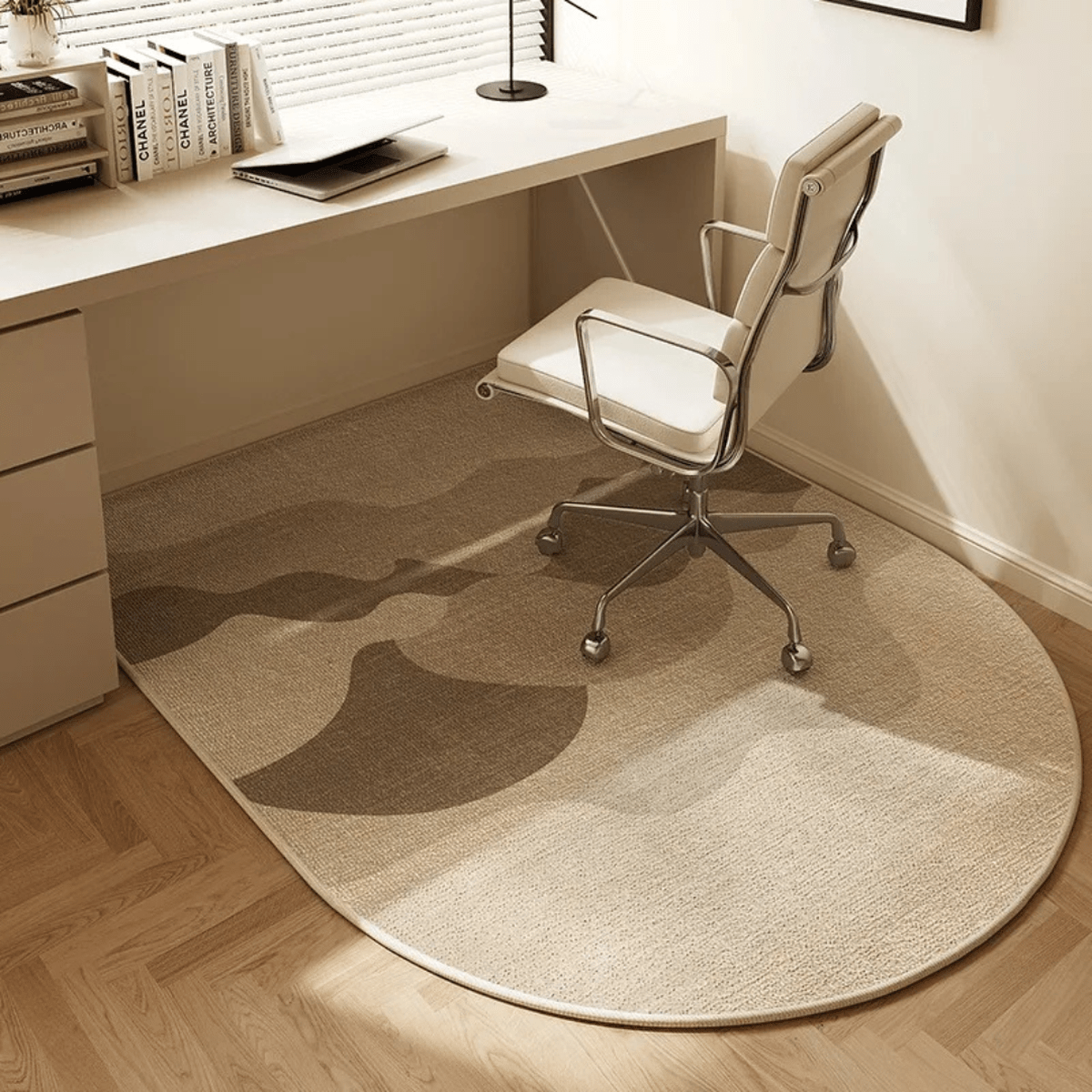 FloorShield Stuhlunterlage – Transparente Schutzmatte für Bürostühle | Brehn