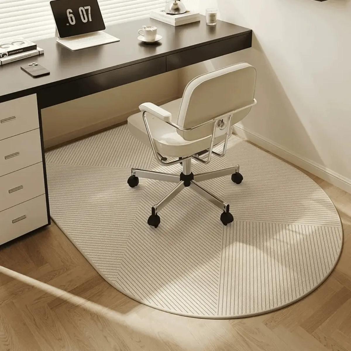 FloorShield Stuhlunterlage – Transparente Schutzmatte für Bürostühle | Brehn