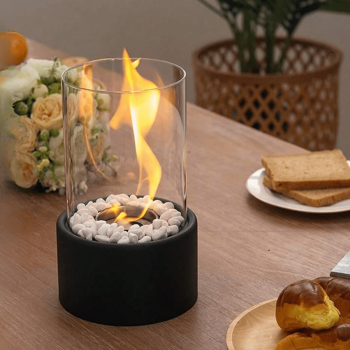 Dekorative Ölflammenlampe | Brehn
