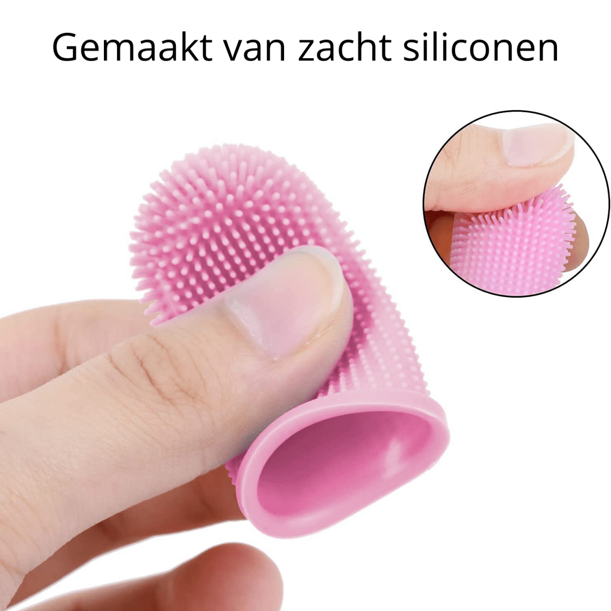 PAWCLEAN PRO – 360° Silikon-Fingerzahnbürste für stressfreie Zahnpflege bei Hunden