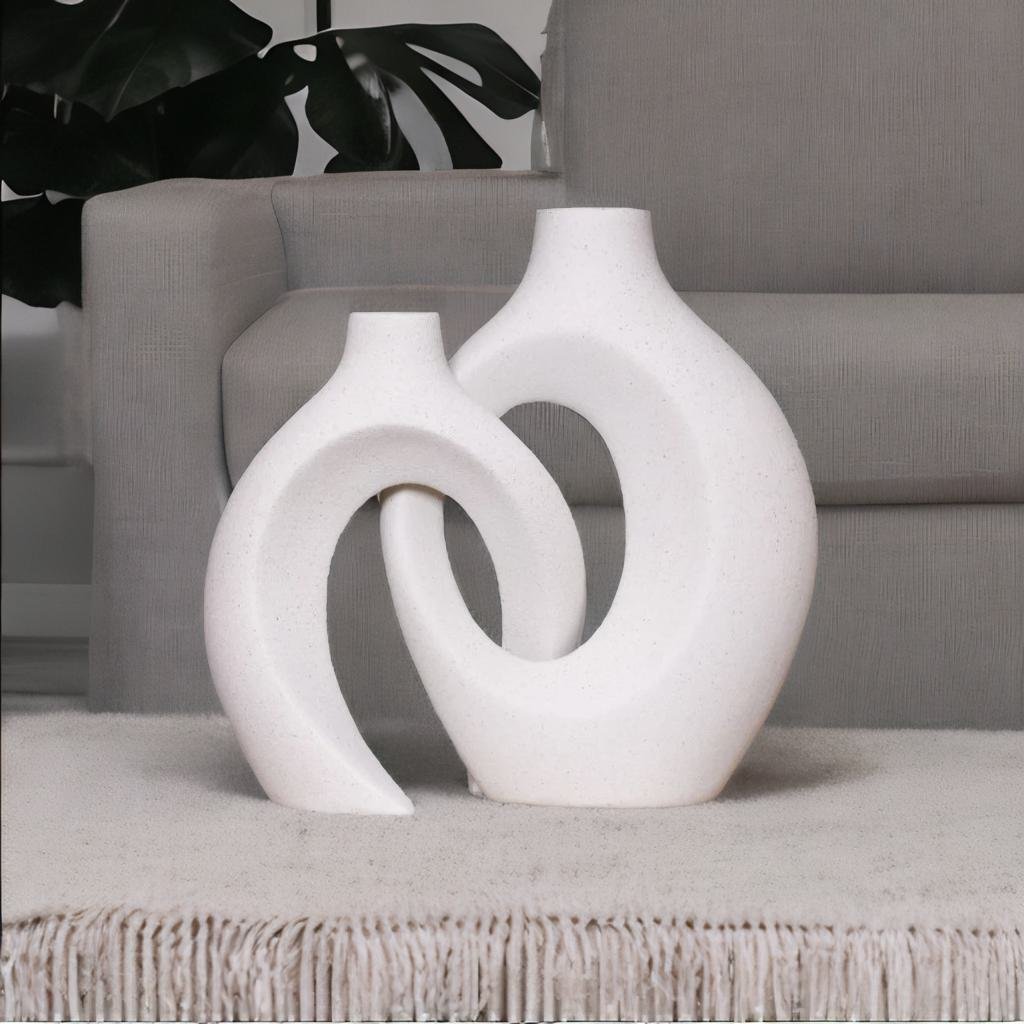 Brehn | Gleora - Geflochtene Blumenvase