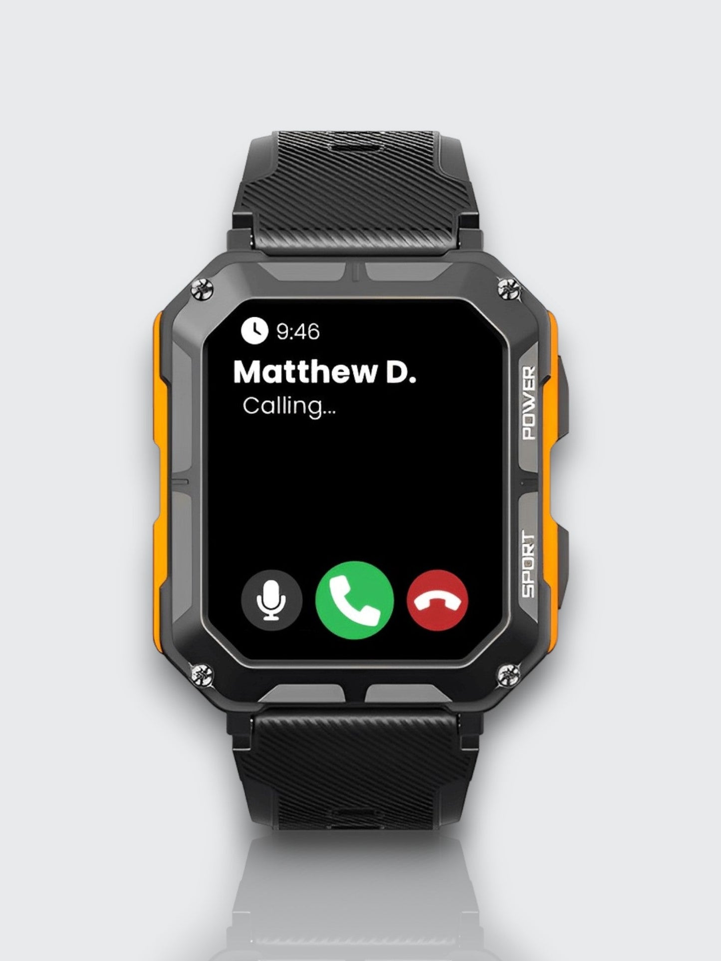 Unzerstörbare Smartwatch mit Herzfrequenzmesser und 14 Tagen Akkulaufzeit – Wasserdicht und Stoßfest für aktive Profis | Brehn