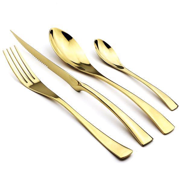 Onyx Jet Black Silberbesteck Set | Brehn