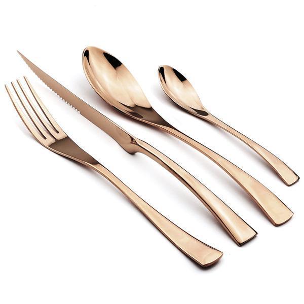 Onyx Jet Black Silberbesteck Set | Brehn
