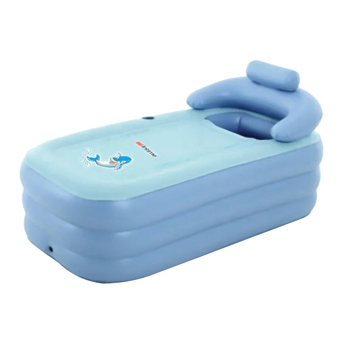 Aufblasbare Babybadewanne mit Polsterunterstützung – Bequemer und sicherer Pool für Babys | Brehn