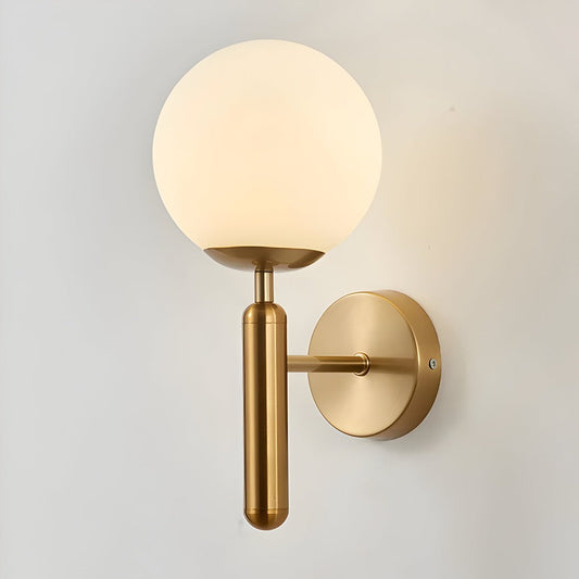GlansBol Wandlampe – warmer Atmosphärenmacher mit Kupferakzenten | Brehn