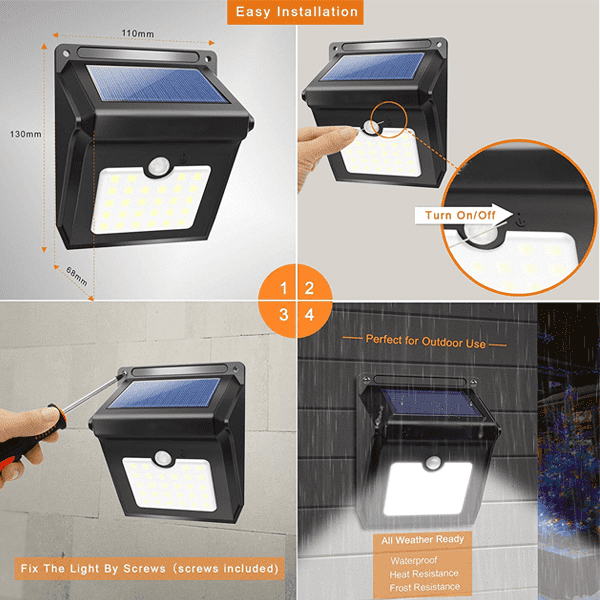 Outdoor Bewegungsmelder-Lampen | Brehn