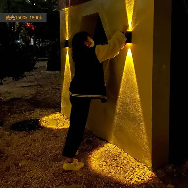 Wasserdichte Solarlichter für außen – LED-Wandleuchten für Garten & Terrasse | Brehn