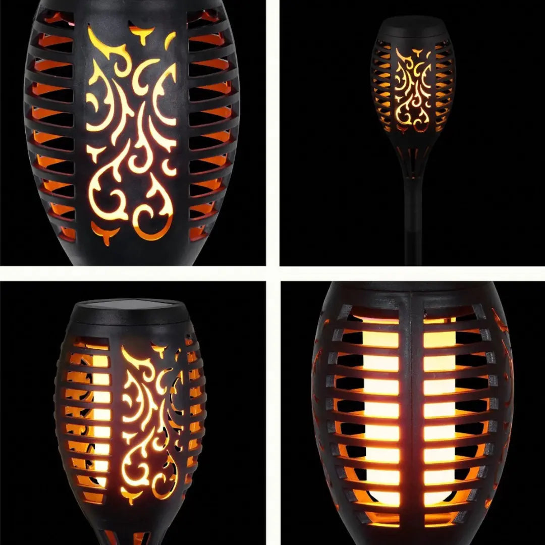 Solarbetriebene LED-Fackeln - SolarFlame | Brehn