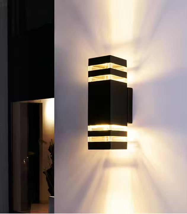 Brehn | Wasserdichte Aluminiumlampe mit zwei Lichtquellen für den Außenbereich