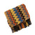 Boho Chevron Bettbezug – Handgewebt – Mit Fransen – Warme Erdtöne | Brehn
