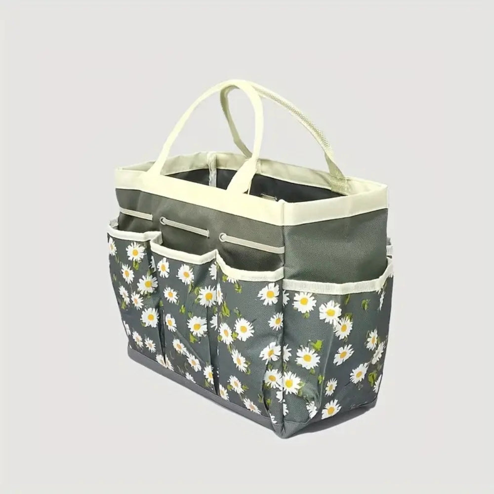 Oxford Floral Gartengeräte-Organizer-Tasche