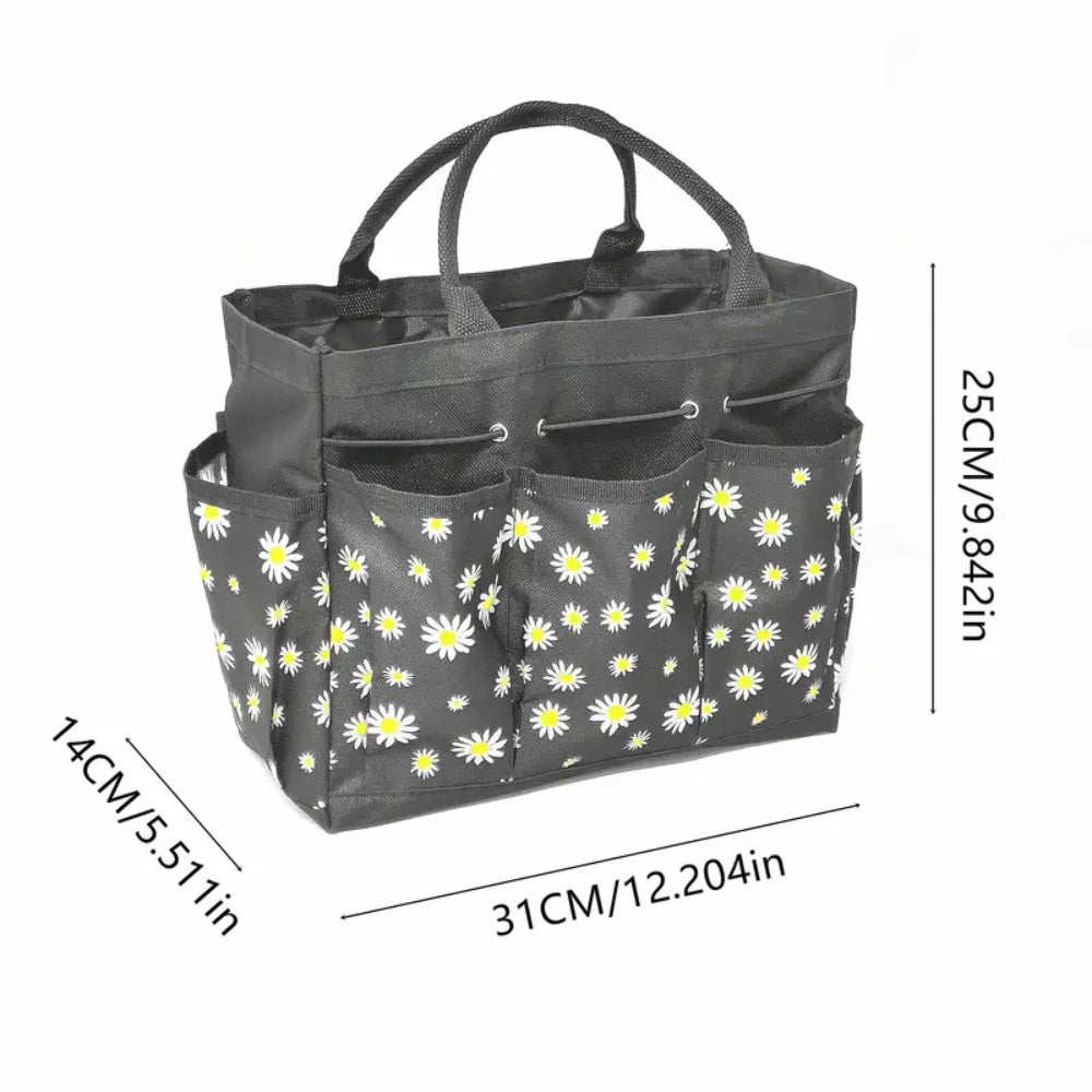 Oxford Floral Gartengeräte-Organizer-Tasche
