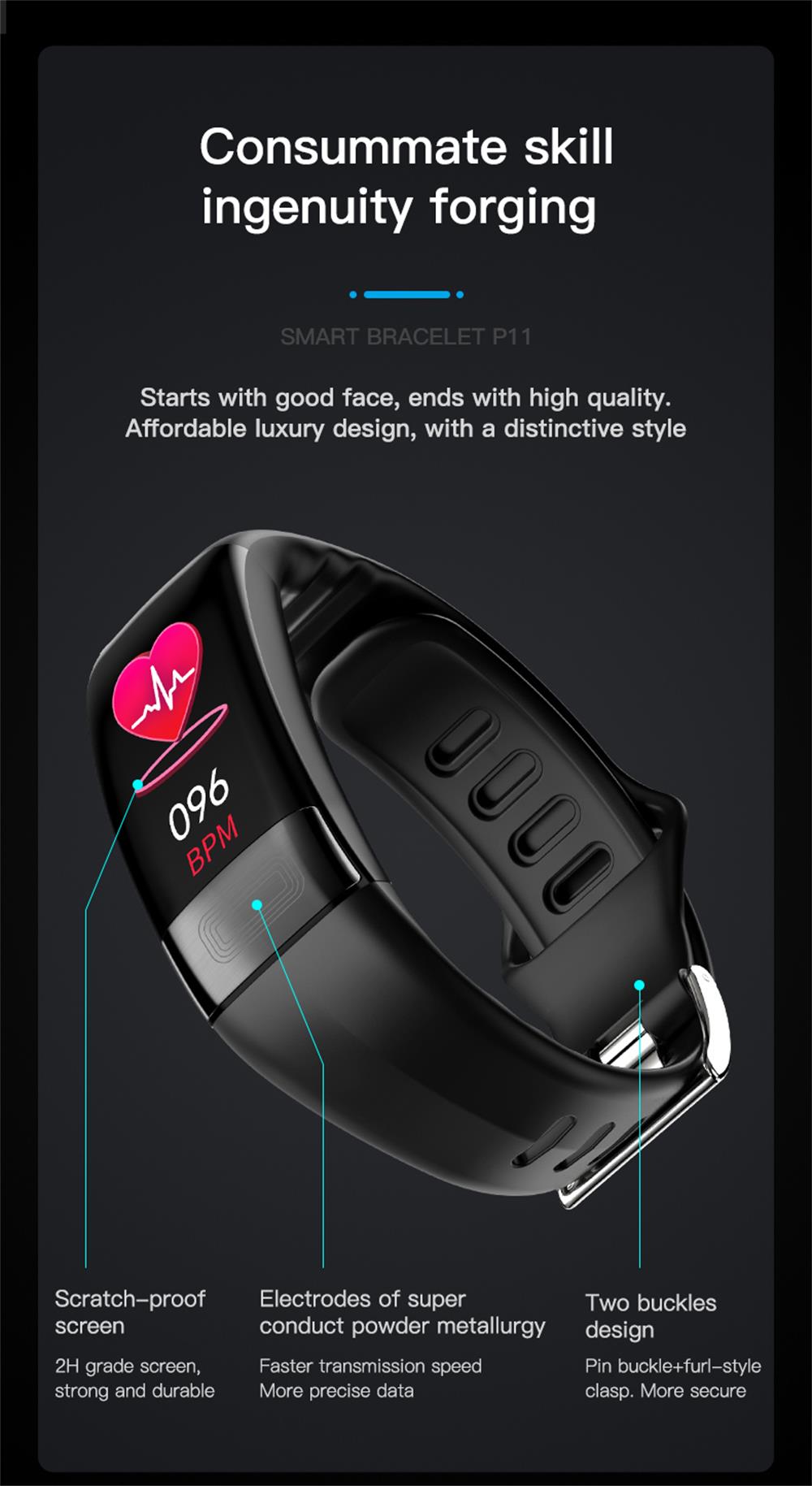 Smartwatch mit Fitness- & Wellnessfunktionen | Brehn