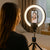 Ring Light mit Fernbedienung & Stativ – 3 Farbtemperaturen – P220-Q | Brehn