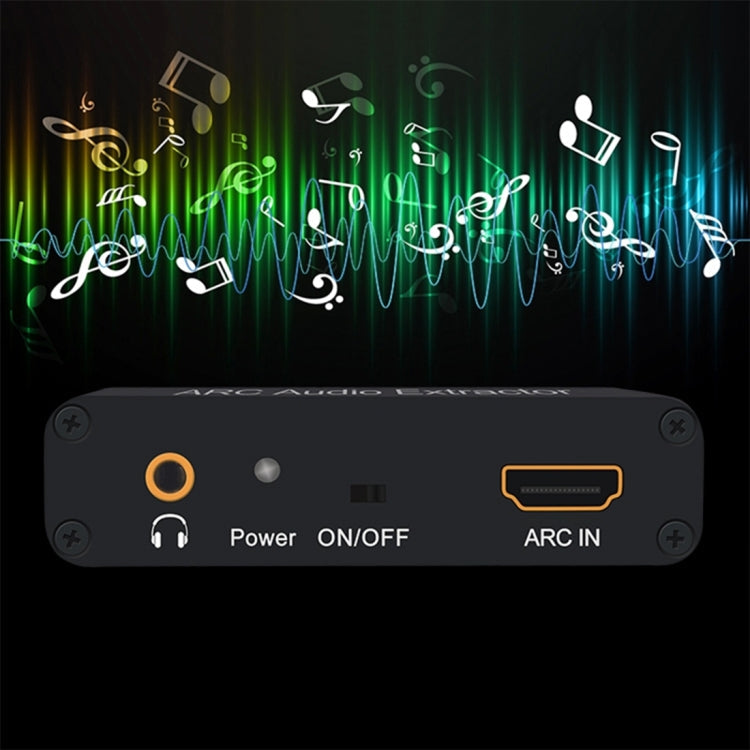 Brehn | 192KHz ARC Audio Extractor HDMI ARC zu SPDIF + Koaxial + L/R Converter Audio Rückkanal Adapter