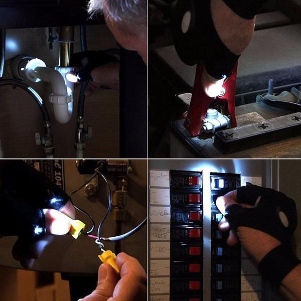 Eureka - Der erstaunliche LED-Arbeits-Handschuh | Brehn