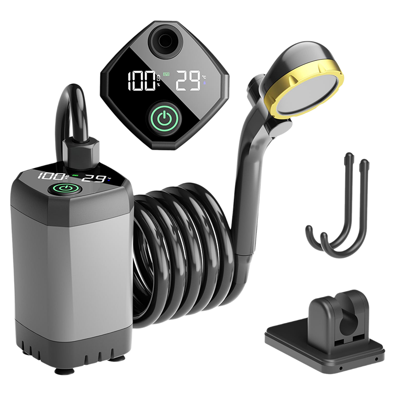 Brehn | Tragbare wiederaufladbare Outdoor Camping Duschpumpe
