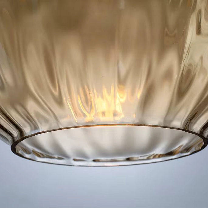 Vintage Tropfen Glas Pendelleuchte für das Esszimmer | Brehn