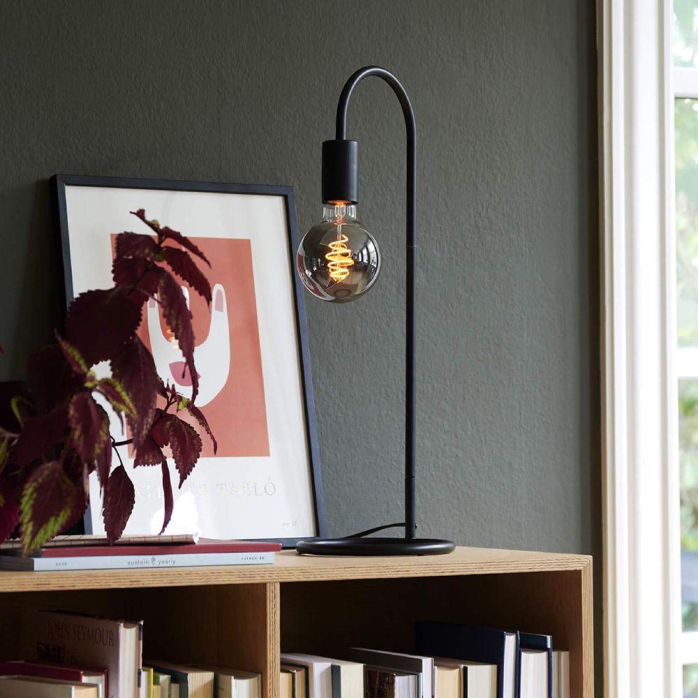 Brehn | Grant Forge Tischlampe - Schwarze industrielle Tischlampe
