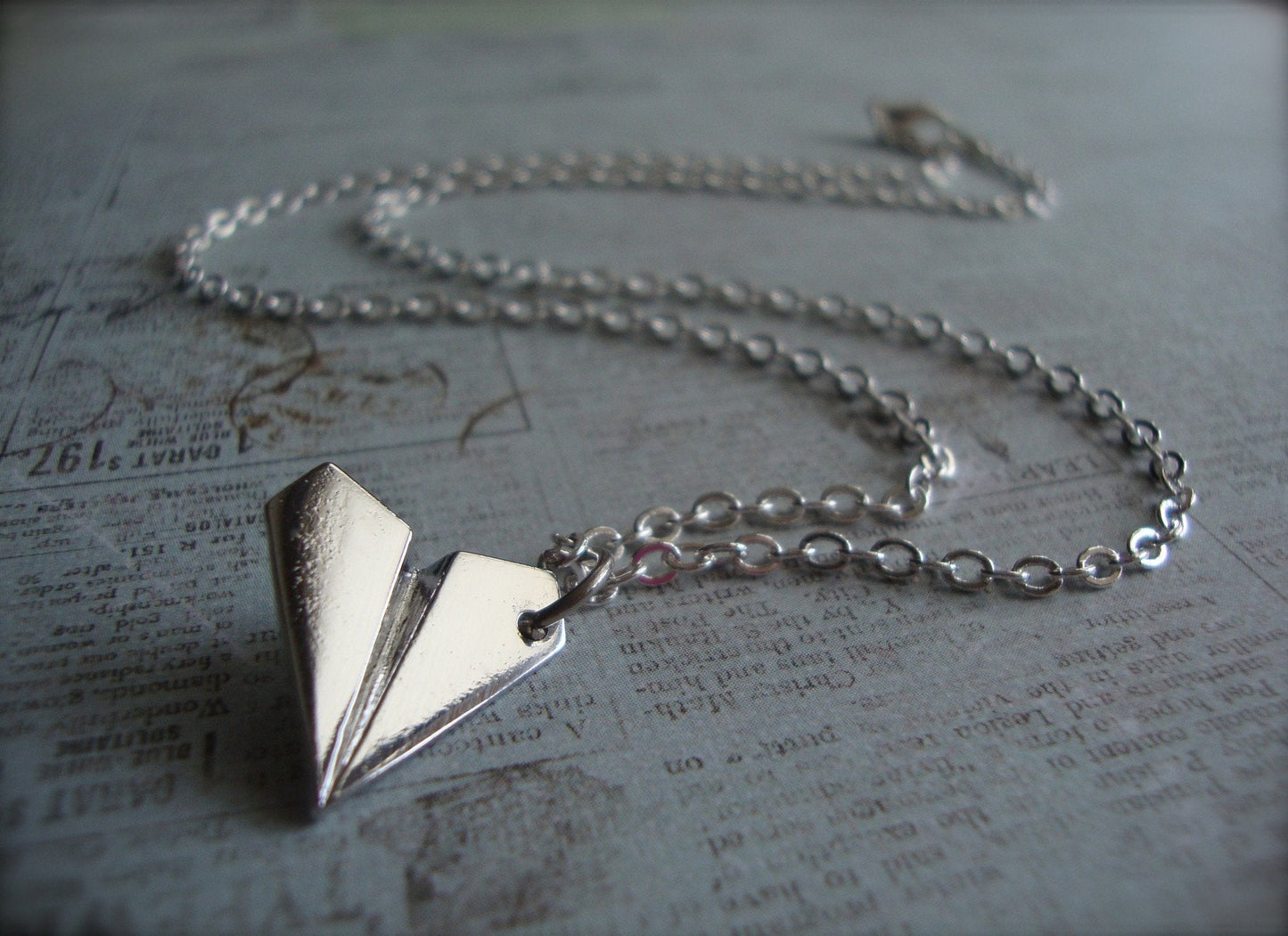 Paper Airplane Necklace | Brehn