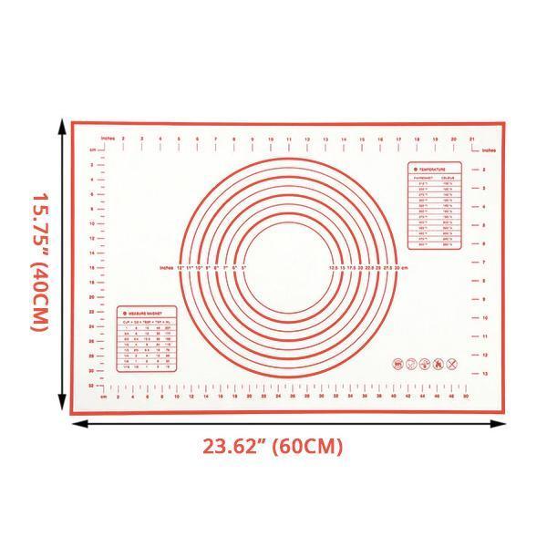 Pastry Measurements Silikon Antihaft Backmatte | Brehn