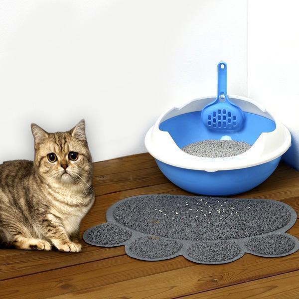 Pfotendruck Haustier Futterstreu Matte | Brehn