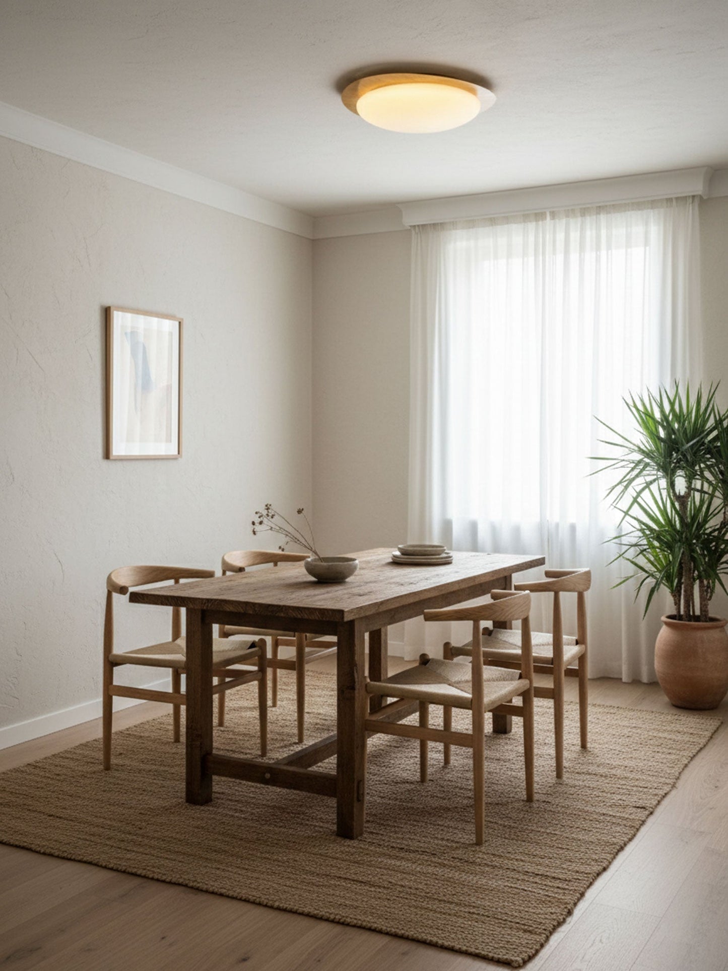 Flush Mount Pebble Metall Deckenleuchte | Brehn