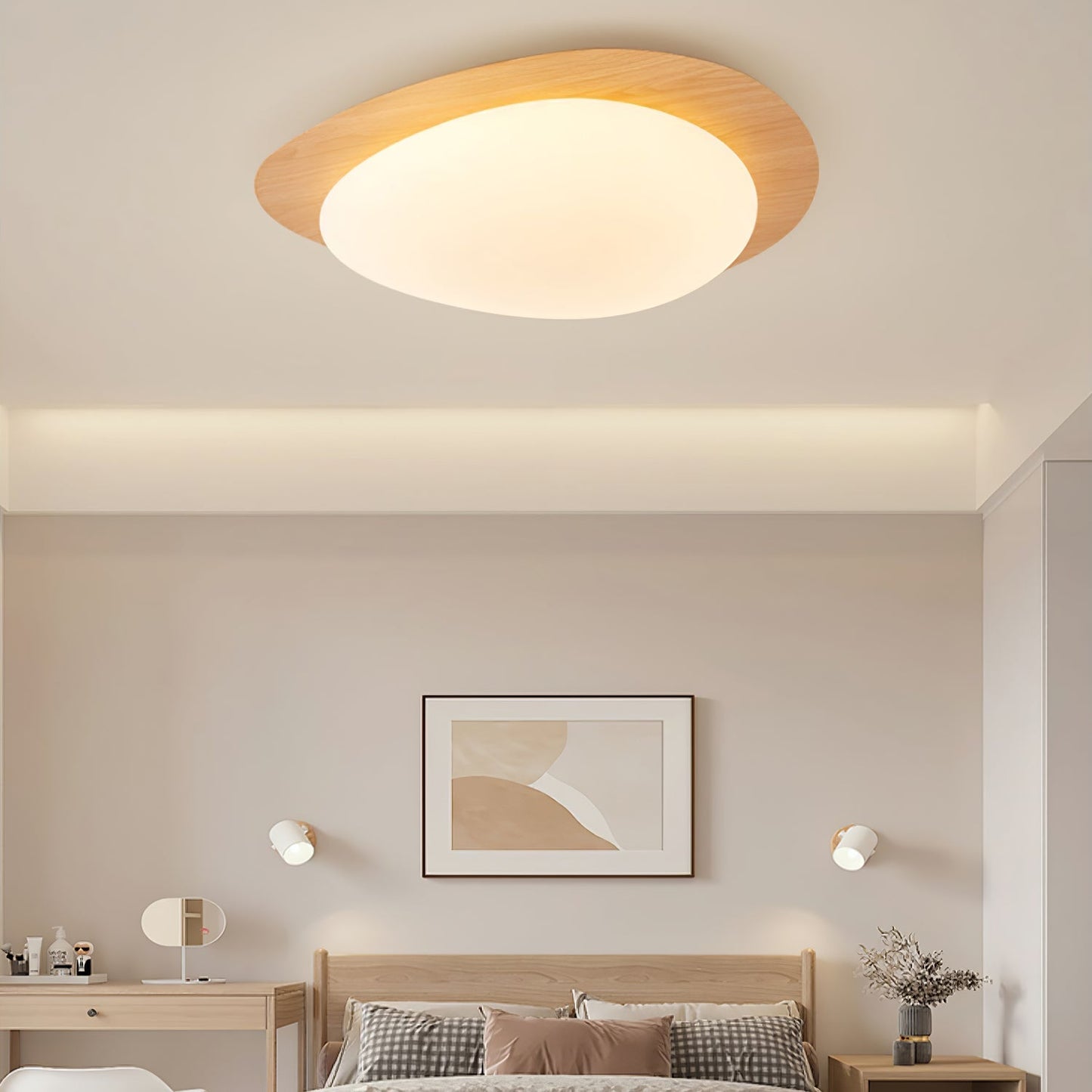 Flush Mount Pebble Metall Deckenleuchte | Brehn