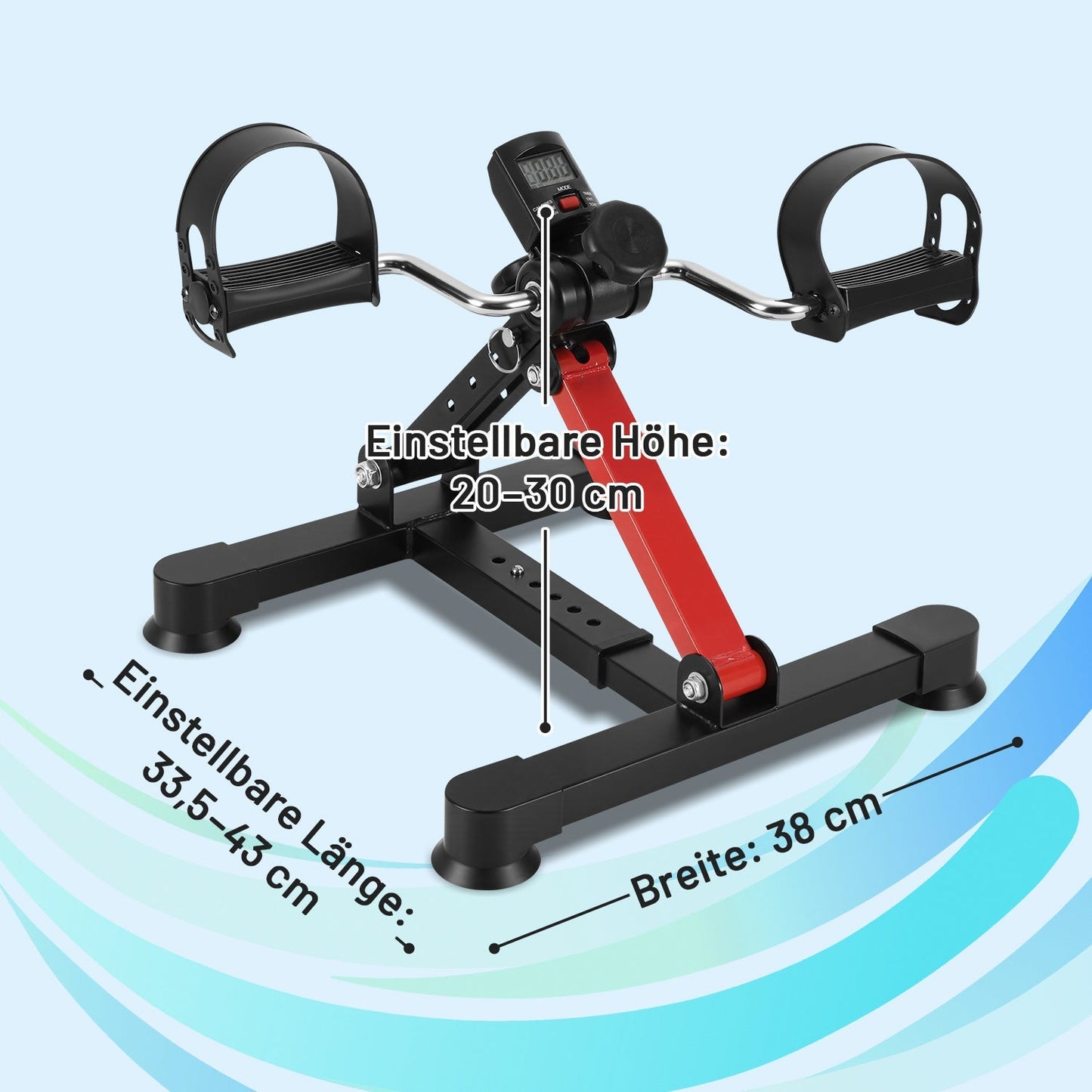Mini Heimtrainer Pedaltrainer Mini Bike | Brehn
